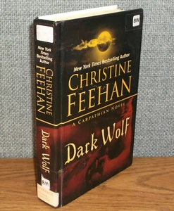 DARK WOLF Christine Feehan LARGE PRINT Carpathian Series #25 HARDCOVER - Imagen 1 de 3