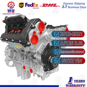 Long Engine Block Assy For 13-21 Land Rover Discovery 306PS Jaguar AJ126 3.0T V6 - Picture 1 of 8