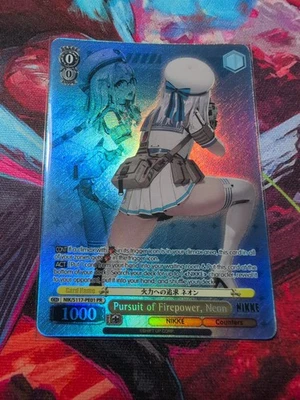 Weiss Schwarz NIKKE Pursuit of Firepower, Neon NIK/S117-PE01 PR Promo - Image 1 of 2