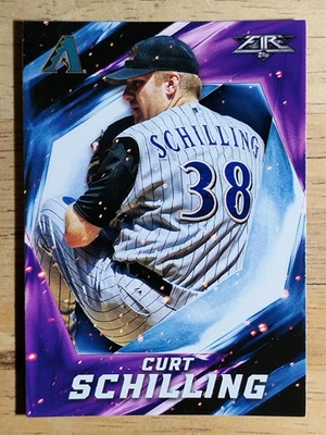 2017 Topps Fire #29 Curt Schilling - Image 1 of 2