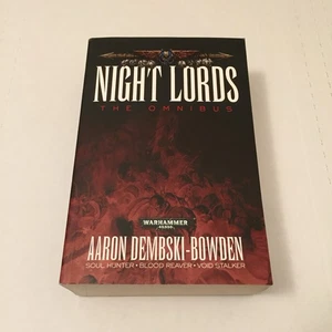 Night Lords: The Omnibus (Warhammer) Aaron Dembski-Bowden 2020 Black Library G+ - Imagen 1 de 10