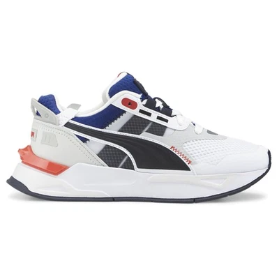 Zapatillas informales blancas con cordones PUMA Mirage Sport Tech para jóvenes niños 38451010 Foto 1 de 4