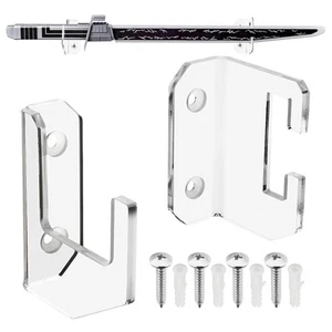 Acrylic Lightsaber Wall Mount Swords Stand Holder Decorative Swords Display Rack - Picture 1 of 7