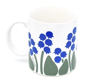 Vintage neun Bluebell Blumen moderne abstrakte Form CHD Design - Bild 1 von 5