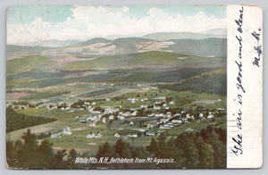 Undivided Back Postcard White Mountains New Hampshire Bethlehem Aerial View - Picture 1 of 2