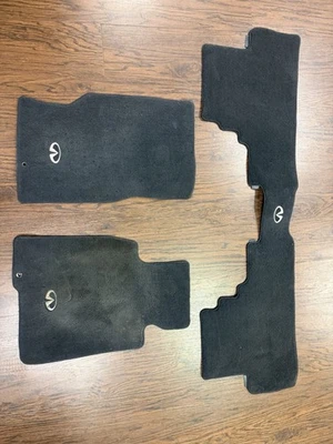 ✅ INFINITI G37 & Q60 2008-15-  2D COUPE - REAR-FRONT FLOOR MAT - BLACK - Image 1 of 3