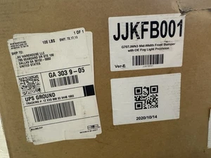 EAG JJKFB001 Skid Plate For Front Bumper Jeep WR jk 2007-18 New OB - Picture 1 of 4