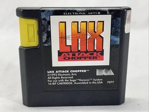 SEGA Genesis LHX Attack Chopper - Tested - Cart Only - Picture 1 of 4