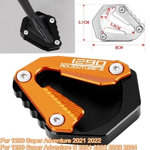 Kickstand Side Stand Enlarge Pad For SAS 1290 Super Adventure S 2021-2024 2025 - Picture 1 of 29
