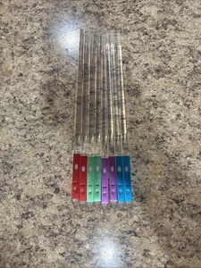 LightSaber Essstäbchen Leuchtschwert LED (4 Paar, rot blau grün lila) - Bild 1 von 2