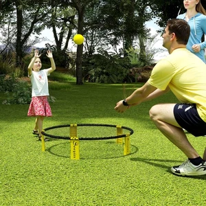 Spike Ball Game Set, Mini Beach Games Set with Roundnet - Bild 1 von 11