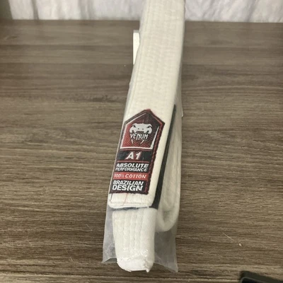 New Venum A1 Absolute Performance Men Women Jiu Jitsu Belt Brazil - Image 1 of 4