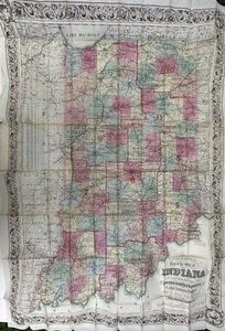 Richard S Fisher / INDIANA IN RELATION TO ITS GEOGRAPHY STATISTICS INSTITUTIONS - Picture 1 of 4