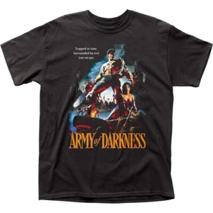 Army Of Darkness Trapped In Time Mens T Shirt Movie Short Sleeve Tee New Black - Picture 1 of 2