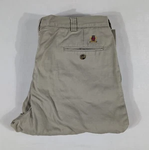 Tommy Hilfiger Men's 3/4 Chino Pant 38W 30L Hemmed To 25.5" Beige Vintage - Bild 1 von 22