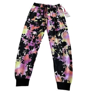 NWT JUSTICE Jogger Pants Tie Dye Girls Sz L (12-14) - Picture 1 of 7