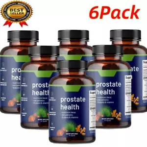 Prostate Health Capsules Natural Support for Men’s Wellness 6Pack-- - Picture 1 of 11