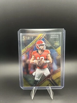 2023 select draft picks stetson bennett gold lazer - Image 1 of 2