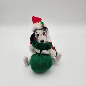 2015 Annalee 6" Santa Pup with Toy Sack NOSWT - Picture 1 of 6