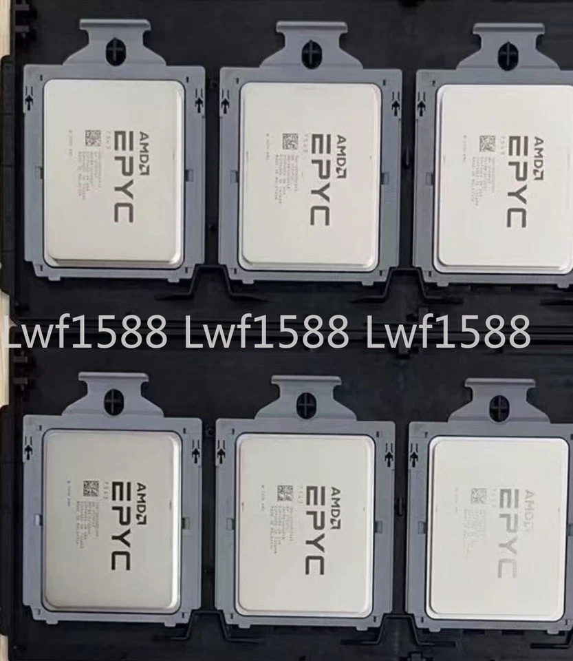 (No lock) AMD epyc 7413 7513 7713 7T83 7B13 7773X 7763 7Y43 processor CPU server - Image 1 of 1