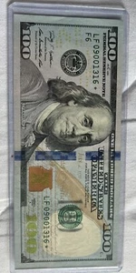 100 dollar bill star note 2009a rare - Picture 1 of 2