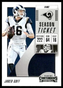 2018 Panini Contenders #45 Jared Goff - Picture 1 of 2