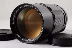 Teleobjetivo Pentax Super Multi Recubierto TAKUMAR 200mm F/4 MF de Japón COMO NUEVO - Imagen 1 de 24