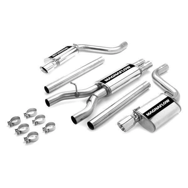 Magnaflow 猫背排气系统适用于 2005 - 2010 年克莱斯勒 300 V8 6.1L 消声器套装 — 第 1/1 张图片