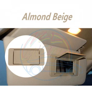 🆗 Panel espejo de maquillaje parasol izquierdo beige almendra para Mercedes Clase C 04-06 - Imagen 1 de 11