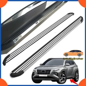 Fits For Hyundai 4th TUCSON NX4 2022 2023 Running board nerf bar side steps - Picture 1 of 7