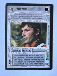 Star Wars CCG: A New Hope Wedge Antilles SWCCG - Imagen 1 de 2