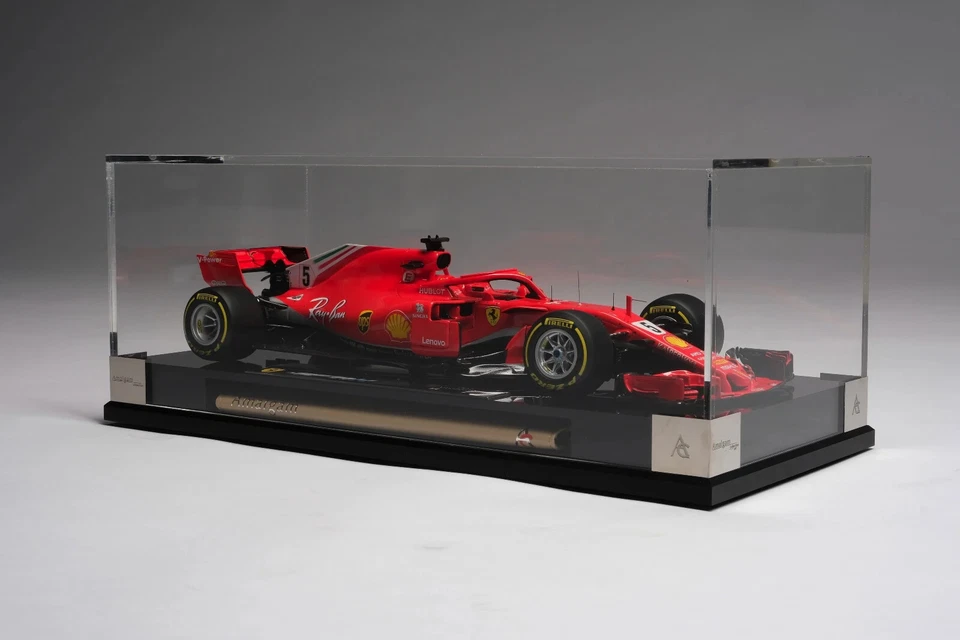 New Amalgam Ferrari SF71H Sebastian Vettel 1:18 Model Car Red M5999 KidBX - Image 1 of 4