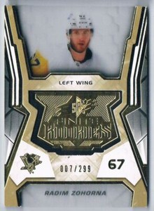 2021-22 UPPER DECK ALLURE AUTO-MEM BLUE LINE RADIM ZOHORNA AUTO 007/299