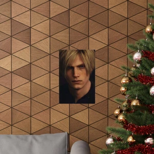 Leon Kennedy Poster Resident Evil 4 Remake - Bild 1 von 5