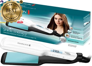 Wide Shine Therapy Hair Straightener, Ceramic Coating,Argan Oil,LCD DisplayS8550 - Picture 1 of 12