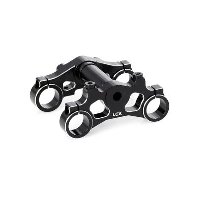 Juego de triple abrazadera de aluminio LCX 1/4 RC para motocicleta Juego de dirección para Losi Promoto-MX Foto 1 de 4