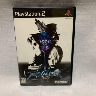 USED PS2 Sony Playstation 2 Soulcalibur II Japanese Version From Japan - Image 1 of 4