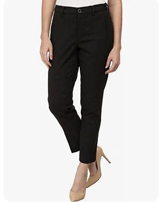 NYDJ Pants 12P X 26 Petite Noelle Ankle Career Plaid Gray Check Women’s NWT - Image 1 of 4