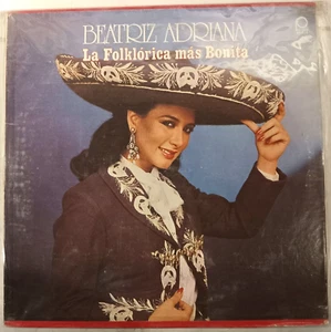 BATRIZ ADRIANA - LA FOLKLORICA MAS BONITA - 1981 MEXICAN TRIPLE LP, RANCHERAS - Picture 1 of 8