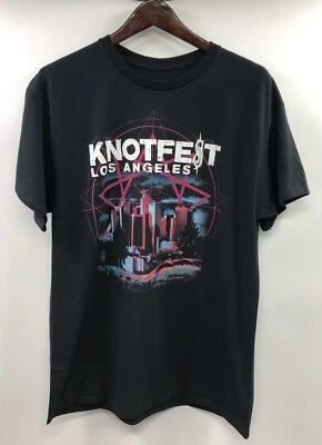 Knotfest 2021 Los Angeles Slipknot Black T-Shirt Large - Image 1 of 4