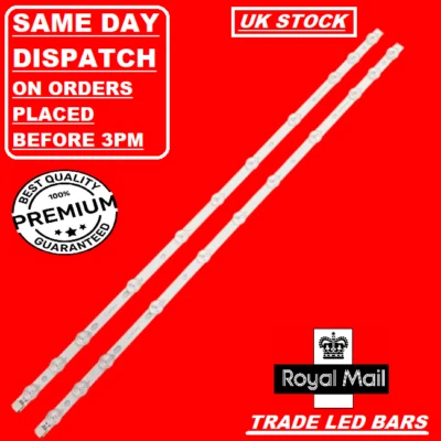 NEW TOSHIBA LED BACKLIGHT FULL KIT FOR MODEL 32W1533DB 32D1533DB 32W1633DB - Image 1 of 4