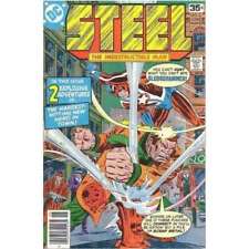 Steel: The Indestructible Man #3 in Very Fine + condition. DC comics [t}