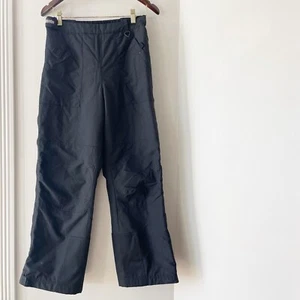 Vintage Columbia Black Side Zip Snow Pants - Kids 14/16 - Picture 1 of 10