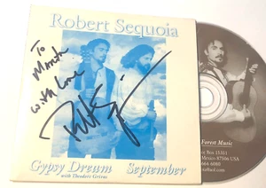 Robert Sequoia Gypsy Dream / September Signed Autographed CD single - Picture 1 of 5