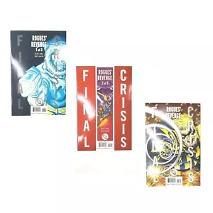 Final Crisis Rogues' Revenge #1-3 Complete Series DC Comics 2008 Geoff Johns - Picture 1 of 7