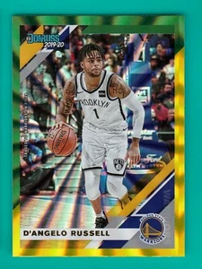 2019-20 Donruss 21 D'Angelo Russell Green Yellow Laser LA Lakers - Picture 1 of 1
