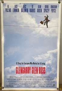 GLENGARRY GLEN ROSS DS GEROLLT ORIGINAL EIN BLATT FILMPLAKAT JACK LEMMON (1992) - Bild 1 von 2
