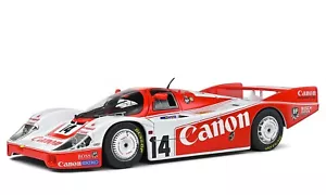 PORSCHE 956 LH #8 1983 Le Mans 24hr Canon Racing 1/18 Scale Solido DIECAST - Picture 1 of 11