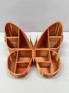 Schmetterling Schmuck/Make-up Organizer für Waschtisch Große Kapazität Gold - Bild 1 von 5