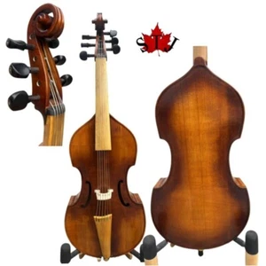 Alta Calidad CANCIÓN Master Viola da Gamba 20 1/2", Color Marrón Gamba Violonchelo - Imagen 1 de 10